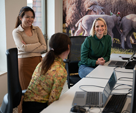 de la plantilla es femenina